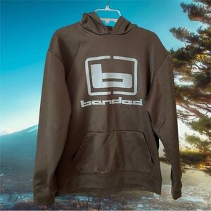 FREE with purchase of other of my items at list price: Banded Hoodie Brown, Sz M